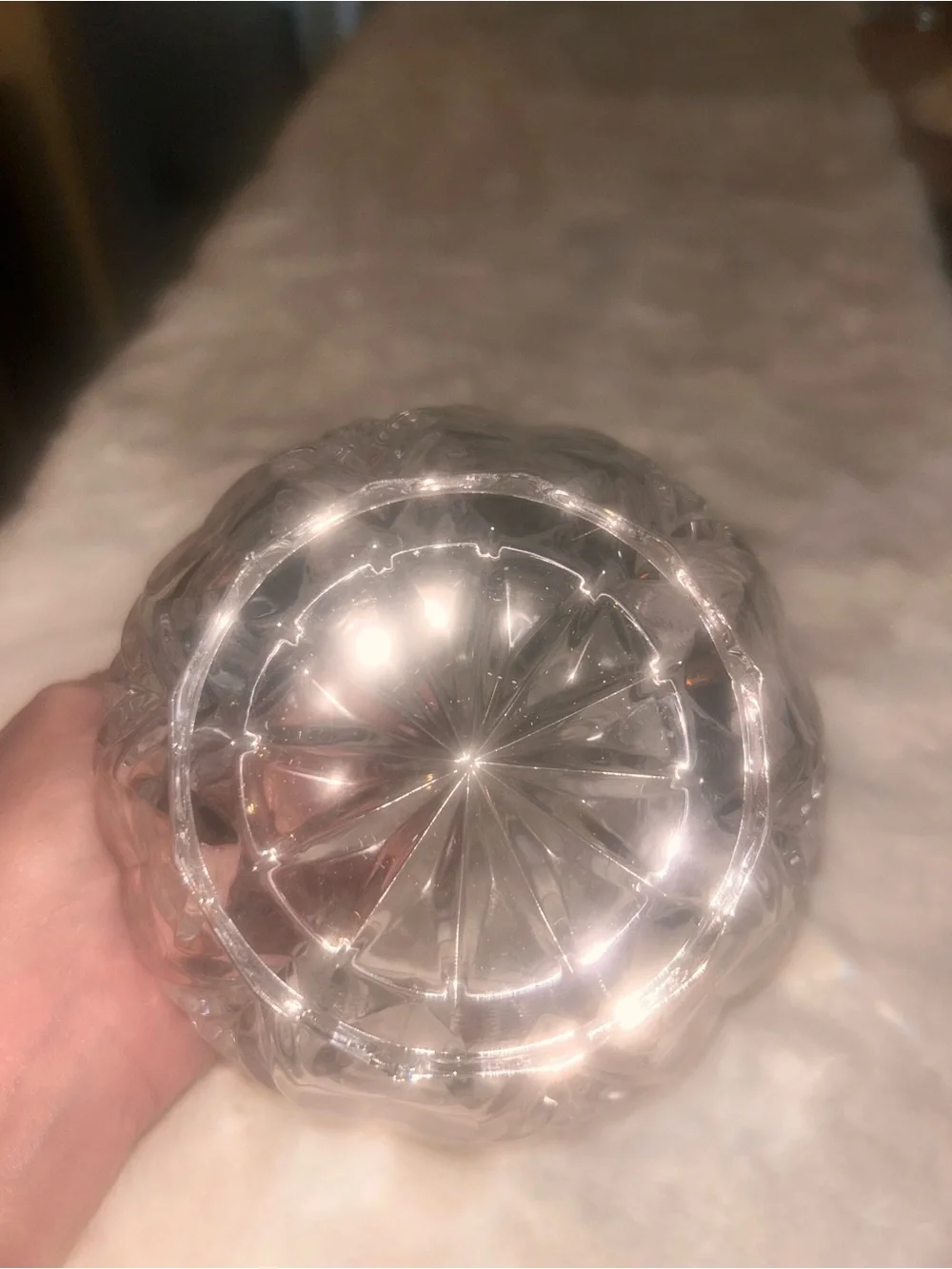 50%offw❤️ Crystal Treasury Noritake  Lead Crystal Germany Crystal Bowl